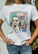 Load image into Gallery viewer, ReDone classic fit tee with Ciao graphic at west2westport.com