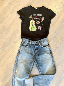 every woman has a fantasy tee and moussy jeans at west2westport.com