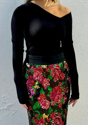 Essentiel Antwerp Knitted pullover, available at west2westport.com