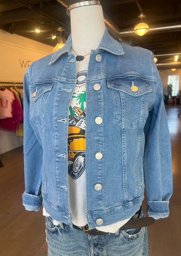 the coolest denim jacket in town at westport ct women's boutique WEST