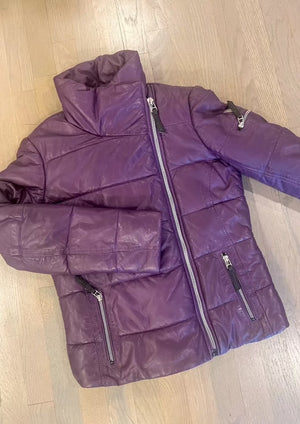 Leather Winter Coat, available at west2westport.com
