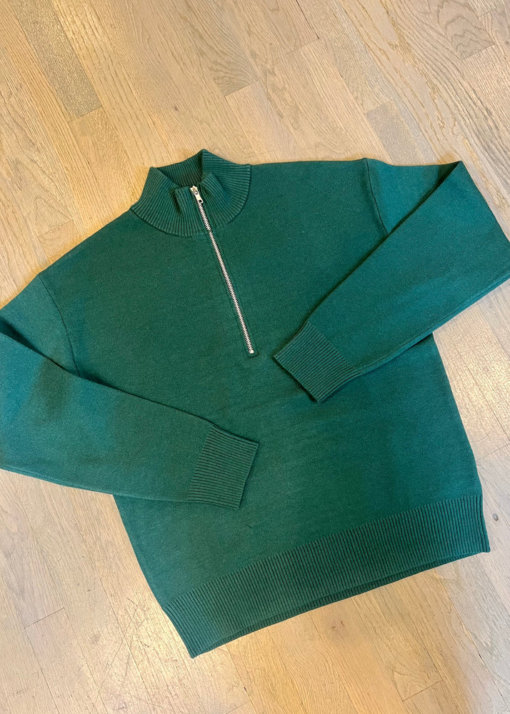 Evergreen Supersoft Half Zip, available at westwestport.com