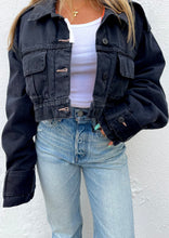 Load image into Gallery viewer, 3x1 Denim Gina Cargo jacket and moussy jeans at westport ct women&#39;s store WEST