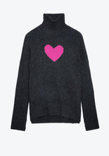 Load image into Gallery viewer, Heart wool sweater available at west2westport.com