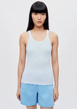 Load image into Gallery viewer, Baby Blue Hanes Tank, available at west2westport.com