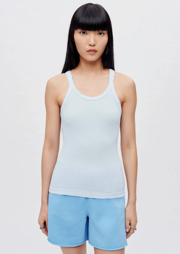 Baby Blue Hanes Tank, available at west2westport.com