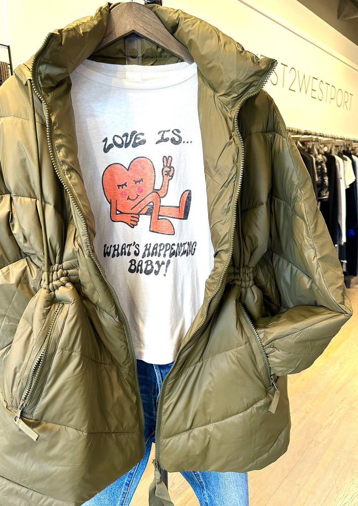 ReDEone Love I What's Happening tee at west2westport.com