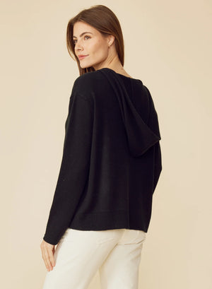 Back of the Black One Grey Day hoodie, available at west2westport.com
