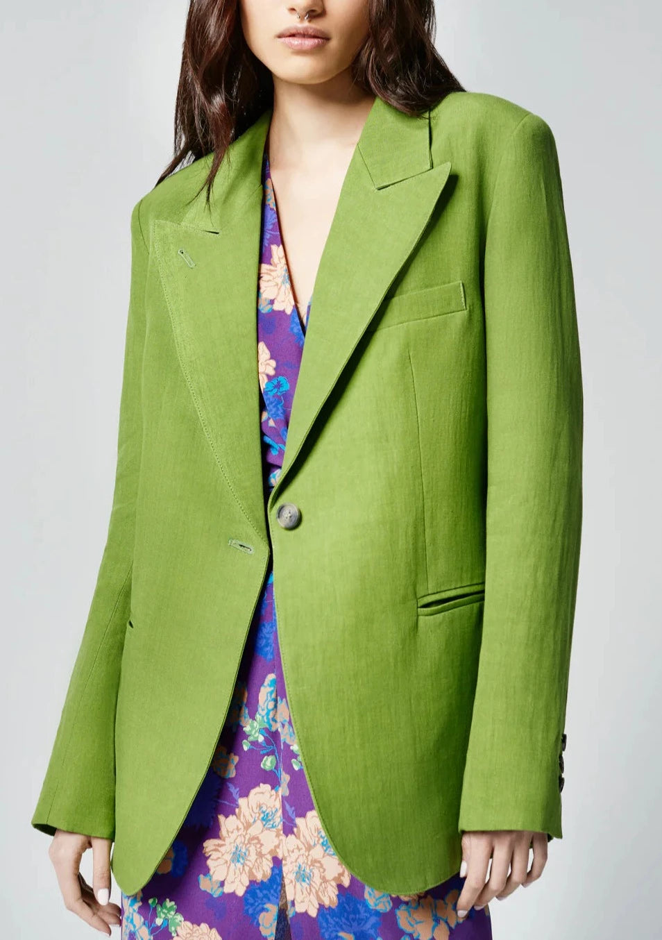 Smythe Green Moss 90s blazer available at west2westport.com