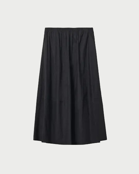 Black skirt on a white background