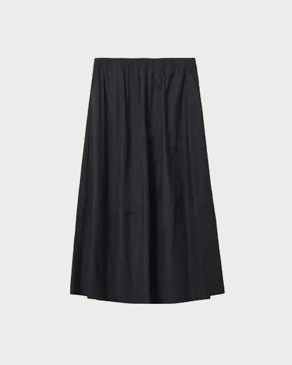 Black skirt on a white background
