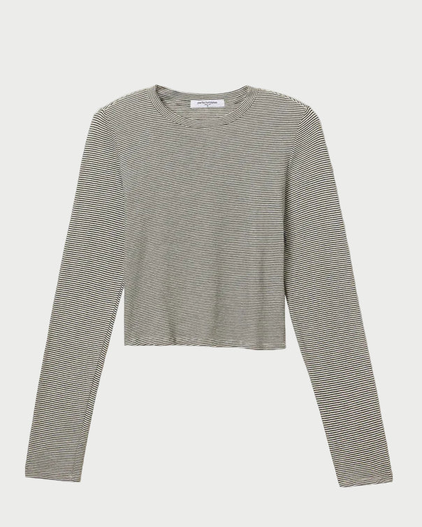 Gray long-sleeve shirt on a white background