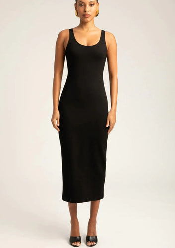 Scoop Rib Dress, available at west2westport.com