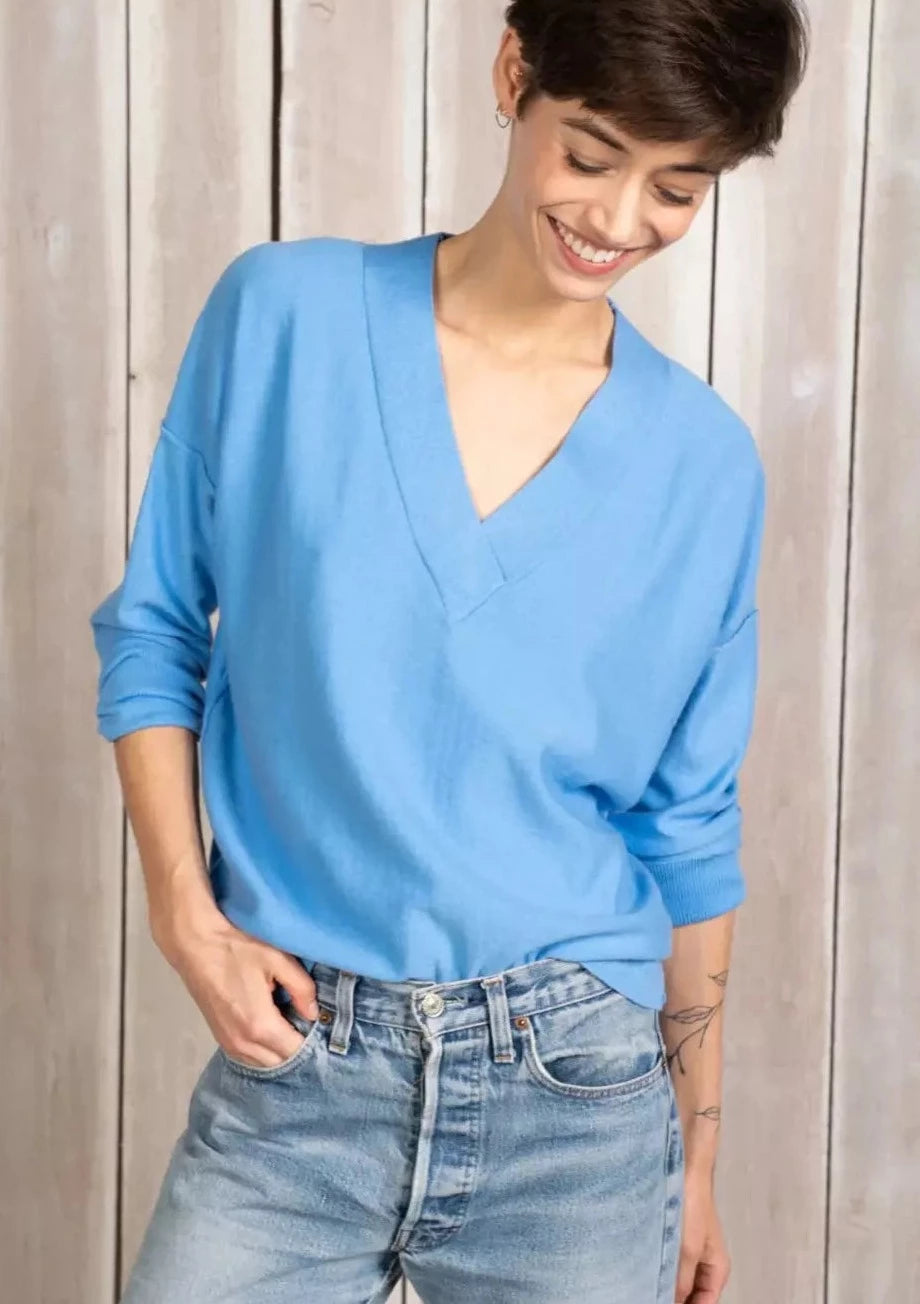 Courtney ParrishLA V-neck, available at west2westport.com