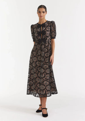 Saloni embellished dress, available at west2westport.com