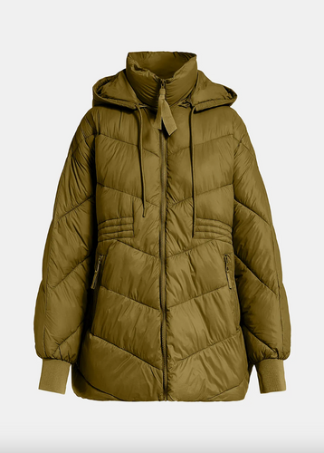 Green Puffer Essentiel antwerp, available at west2westport.com