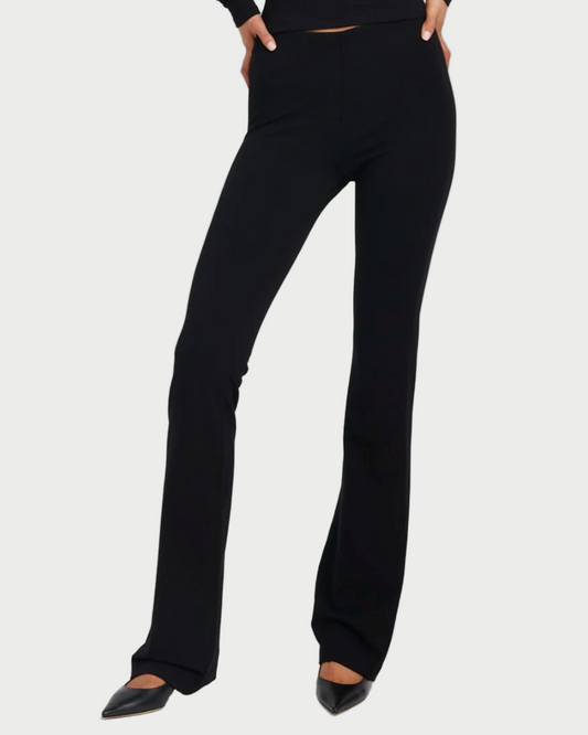 Black pants on a white background