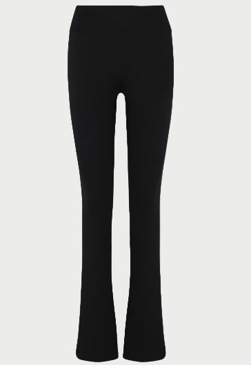 Black pants on a white background