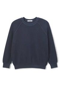 Navy Ziggy Perfect White tee, available at west2westport.com