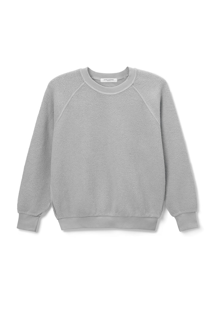 inside out terry sweatshirt by perfect white tee at westport ct boutique WEST and online at west2westport.com