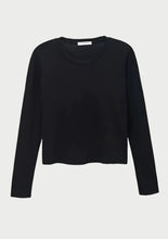 Load image into Gallery viewer, Black long sleeve tee, available at west2westport.com