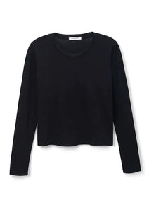 Black long sleeve tee, available at west2westport.com