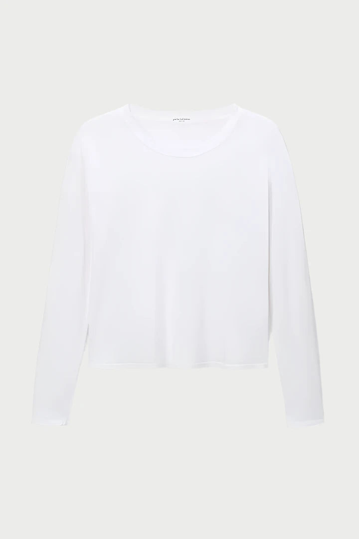 White long sleeve tee, available at west2westport.com