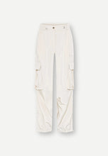 Load image into Gallery viewer, Herskind cream cargo pants at west2westport.com