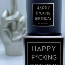 Load image into Gallery viewer, happy f*cking birthday candle at west2westport.com