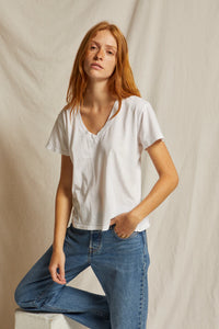White Hendrix t-shirt, available at west2westport.com
