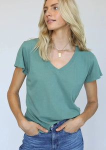 Hendrix Vneck, available at west2westport.com