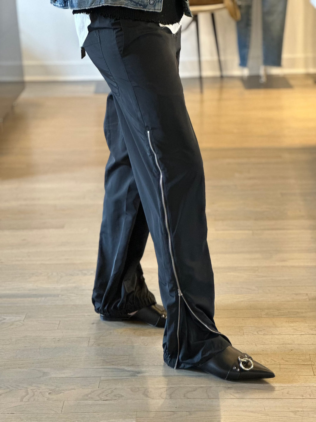 Zippered track pant by Herskind at west2westport.com