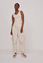 Load image into Gallery viewer, Herskind Cargo Pants in cream at west2westport.com