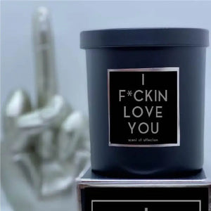 
            
                Load image into Gallery viewer, I f*cking love you candle at west2westport.com
            
        