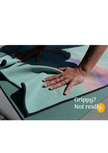 Load image into Gallery viewer, The problem with Yoga towels, available at west2westport.com
