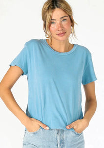 Blue Harley tee, available at west2westport.com