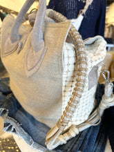 Load image into Gallery viewer, let &amp; her linen crossbody bag at west2westport.com