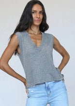 Load image into Gallery viewer, Grey Margot Tee, available at west2westport.com