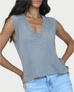 Grey Margot Tee, available at west2westport.com