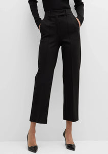 Grey Ven black cropped pant, available at west2westport.com
