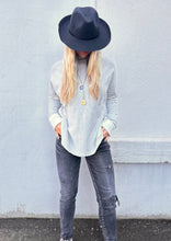 Load image into Gallery viewer, morrison mock neck sweatshirt and moussy jeans at west2westport.com