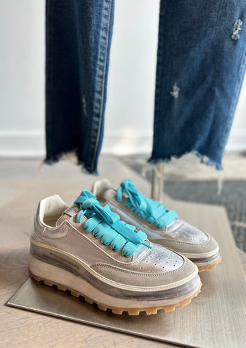 italian made metallic sneakers at westport ct boutique WEST and online at west2westport.com