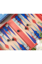 Load image into Gallery viewer, backgammon set that looks like a coffee table book at west2westport.com