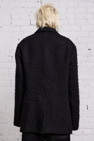 Raw cut ragged blazer, available at west2westport.com