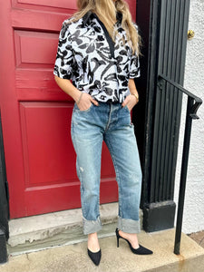 le superbe california sequins polo shirt and moussy jeans at west2westport.com