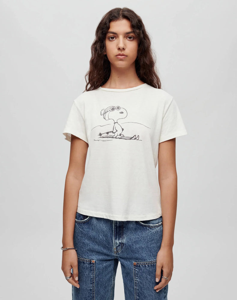 snoopy ski classic tee at west2westport.com