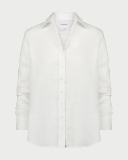 White shirt on a white background