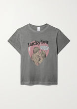 Load image into Gallery viewer, Lucky You RE/DONE tee, available at west2westport.com