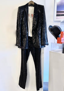 zadig & voltaire sequin pant and blazer available in westport ct at WEST and online at west2westport.com
