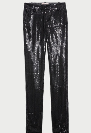 zadig & voltaire sequins pants available at west2westport.com